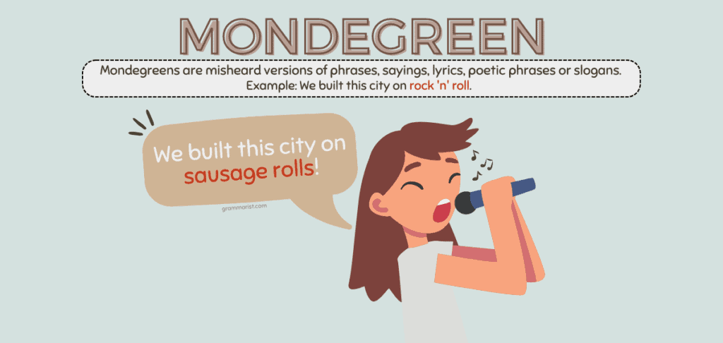 Whats a Mondegreen Origin Meaning Examples